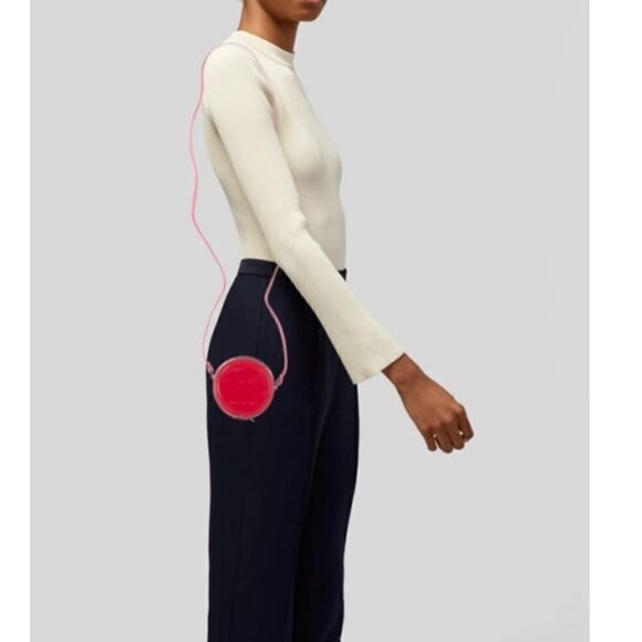 Marc Jacobs Cross body red round bag NWOT - Picture 2 of 16